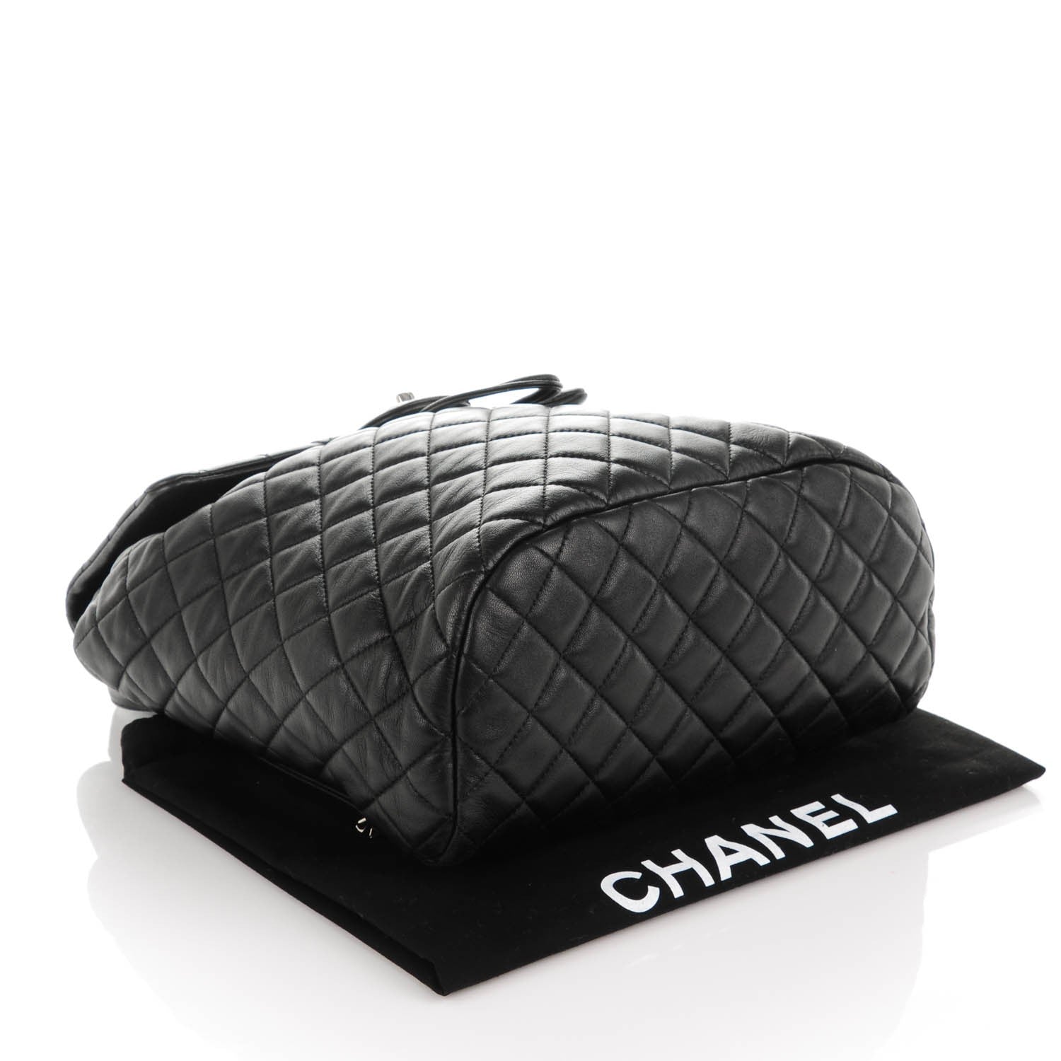 Chanel Lambskin Quilted Large Urban Spirit Backpack Black 4 of 8