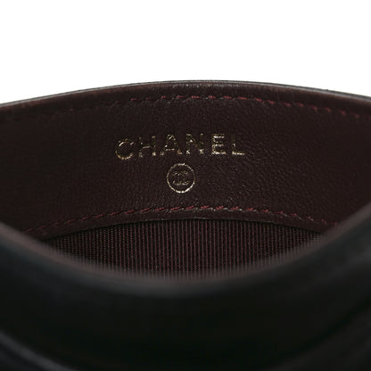 Chanel Lambskin Quilted Card Holder Black 6 of 9