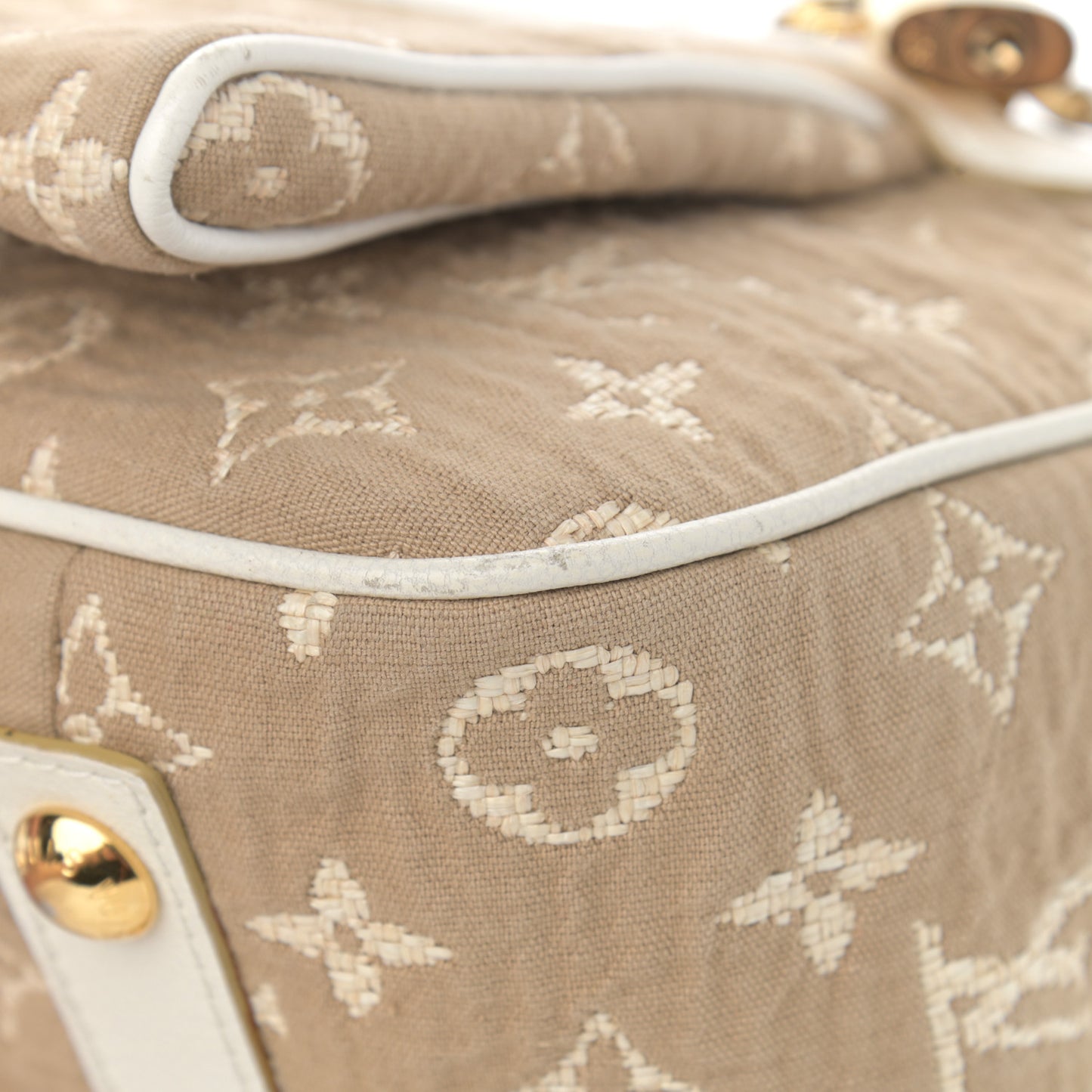 Monogram Sabbia Cabas MM White