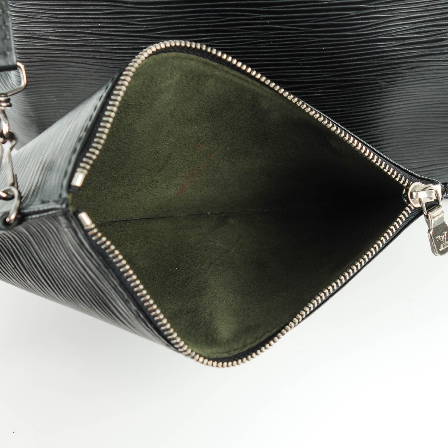 Louis Vuitton Epi Sac D'Epaule GM Black 8 of 10