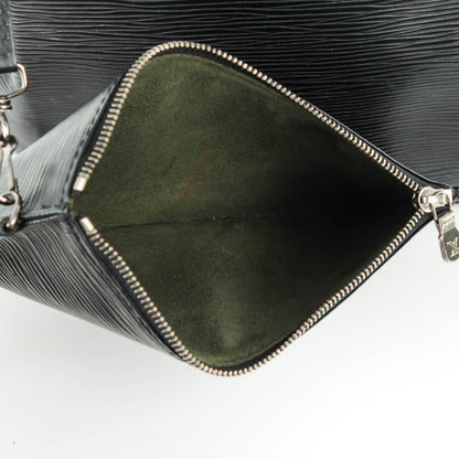 Louis Vuitton Epi Sac D'Epaule GM Black 8 of 10