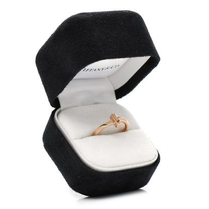 Tiffany 18K Rose Gold 2.5mm T T1 Ring 52 6 4 of 4