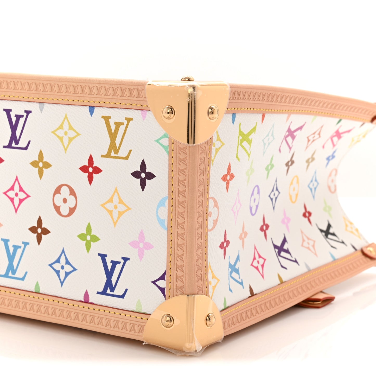 LV X TM Monogram Multicolor Onthego MM White