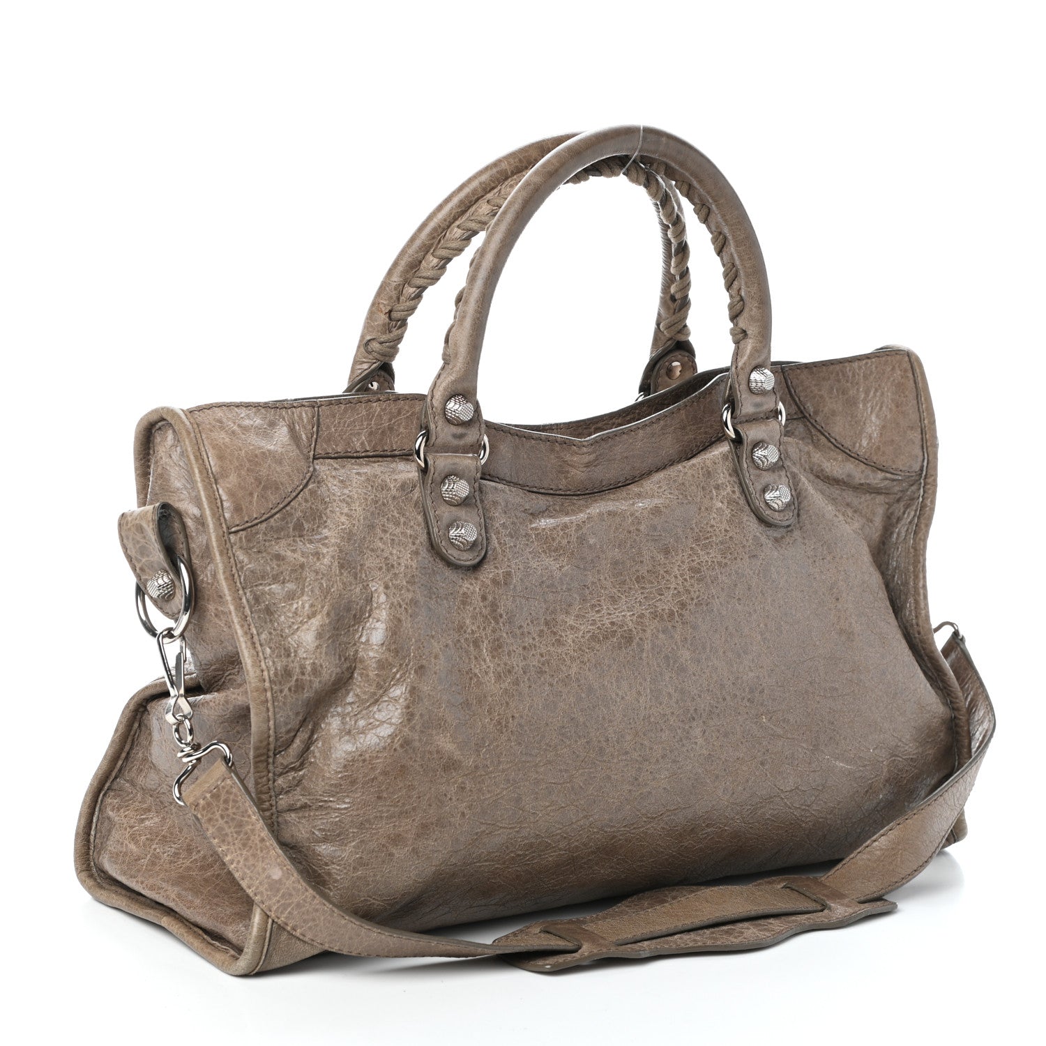 Balenciaga Agneau Giant 12 Silver Hardware City Gris Poivre 3 of 9