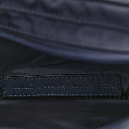 Balenciaga Sport Nylon Logo Embroidered Wheel Beltpack Navy Blue Red 7 of 10