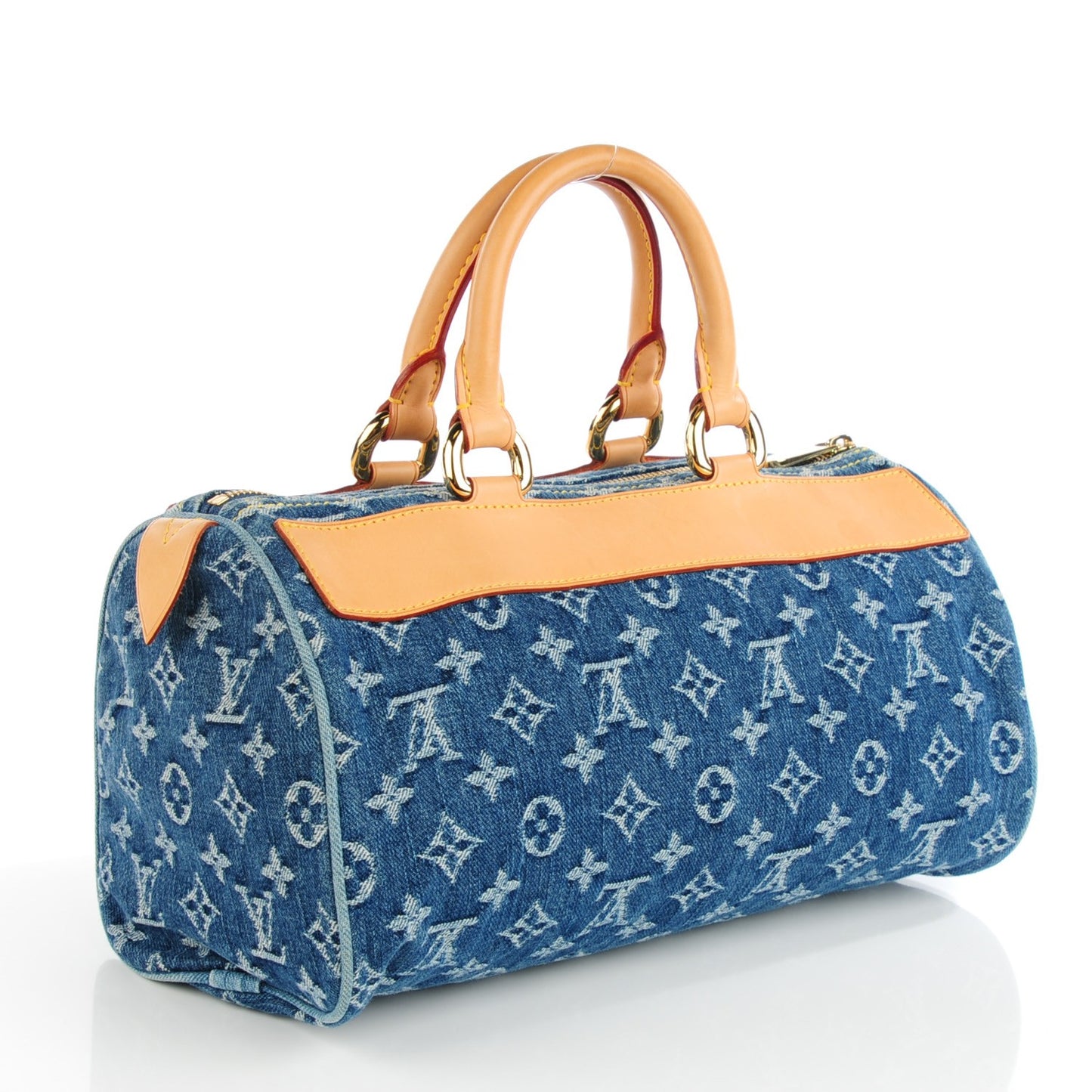 Monogram Denim Neo Speedy Blue