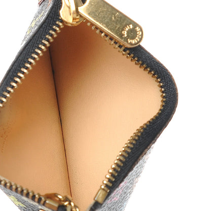 Louis Vuitton Monogram Multicolor Key Pouch Black 5 of 8