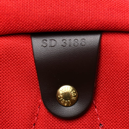 Louis Vuitton Damier Ebene Speedy 30 6 of 6
