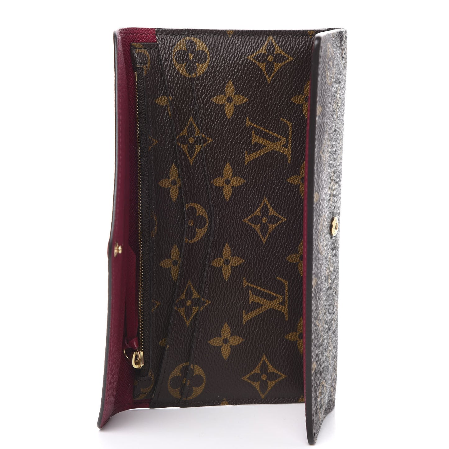 Monogram Josephine Wallet Fuchsia