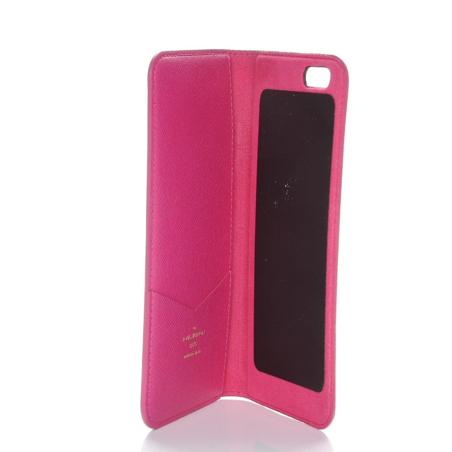 Monogram iPhone 6 Plus Folio Case Pink