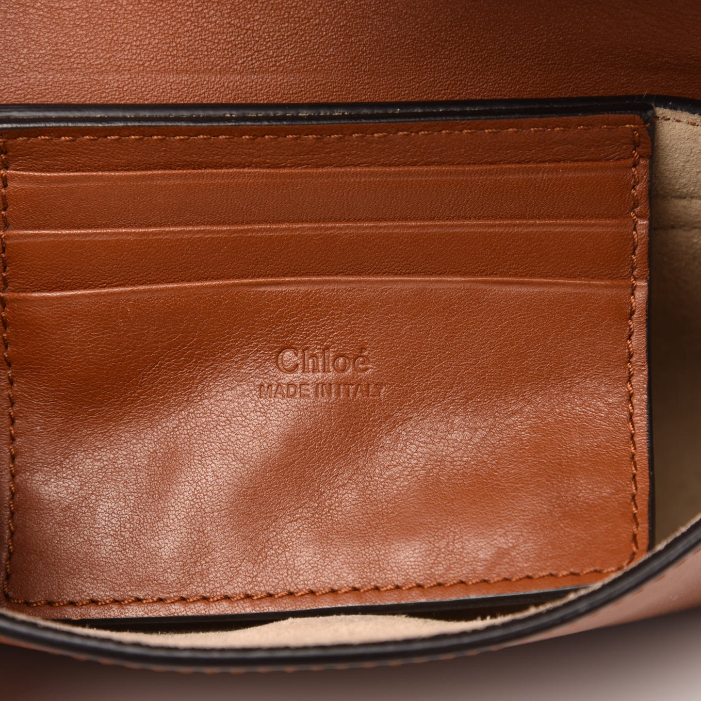 Suede Calfskin Mini Faye Shoulder Bag Tobacco