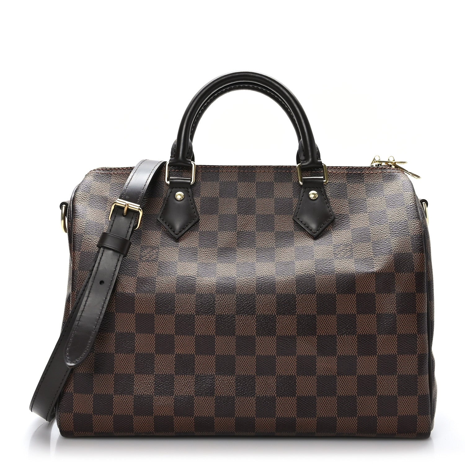 Louis Vuitton Damier Ebene Speedy Bandouliere 30 1 of 11