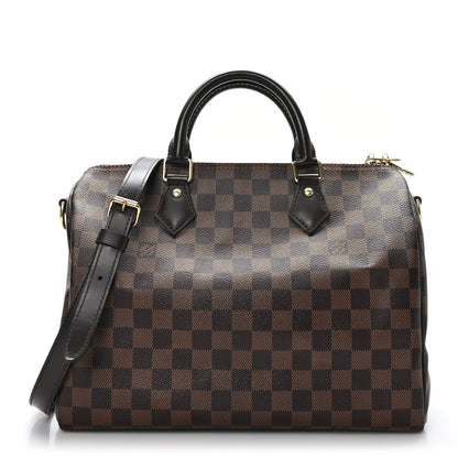 Louis Vuitton Damier Ebene Speedy Bandouliere 30 1 of 11