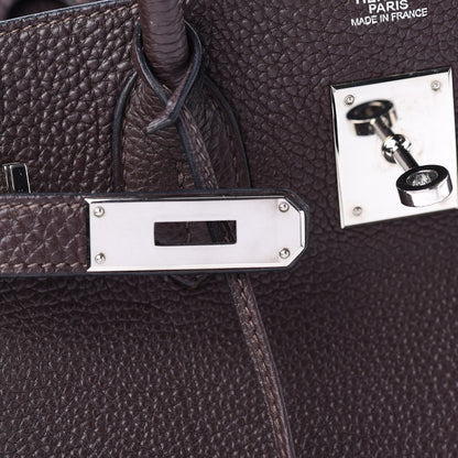 Hermes Togo Birkin 30 Chocolate 18 of 30