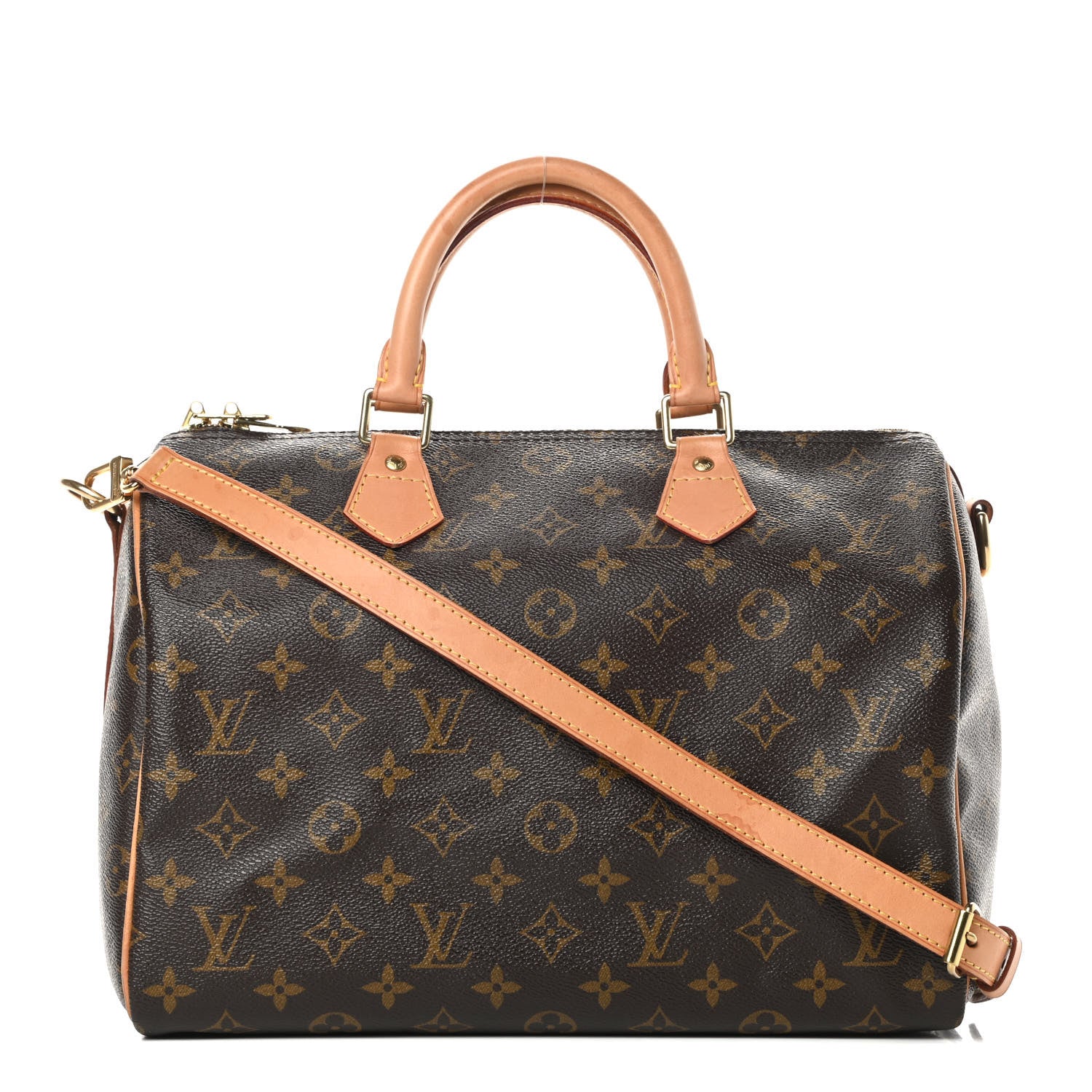 Louis Vuitton Monogram Speedy Bandouliere 30 1 of 16