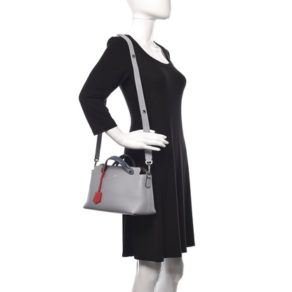 Fendi Vitello Dolce 4 Color Medium By The Way Boston Bag Ardesia Fiamma Multicolor 2 of 10