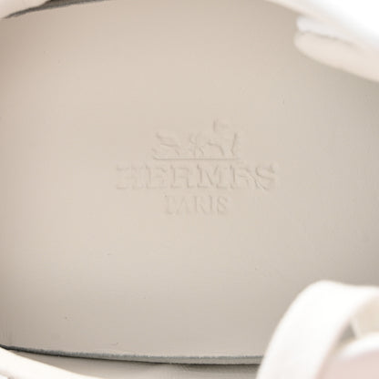 Hermes Calfskin Day Sneakers 35.5 White 8 of 11