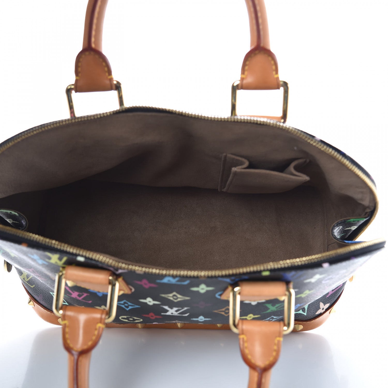 Louis Vuitton Monogram Multicolor Alma Black 5 of 14