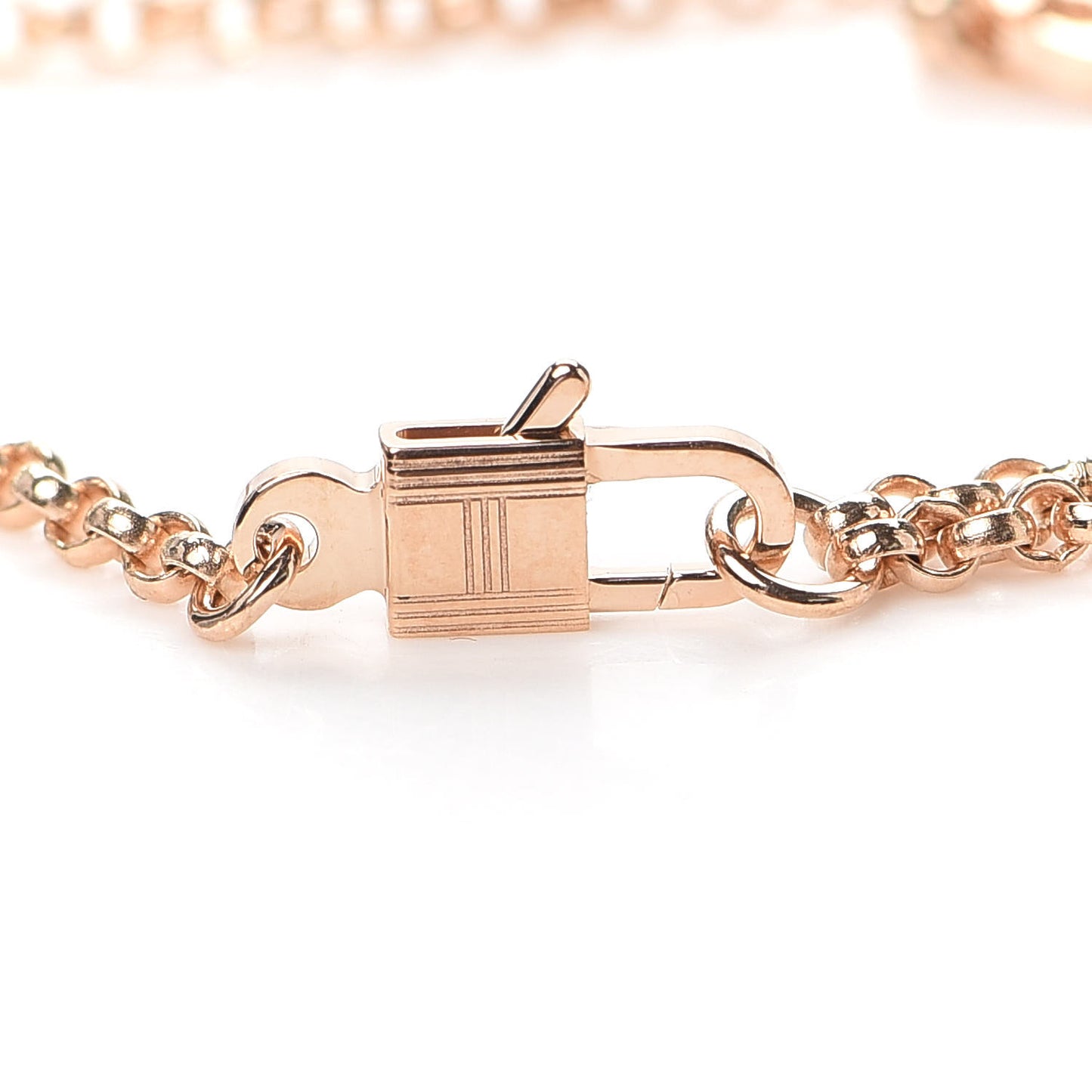18K Rose Gold PM Kelly Clochette Bracelet SH