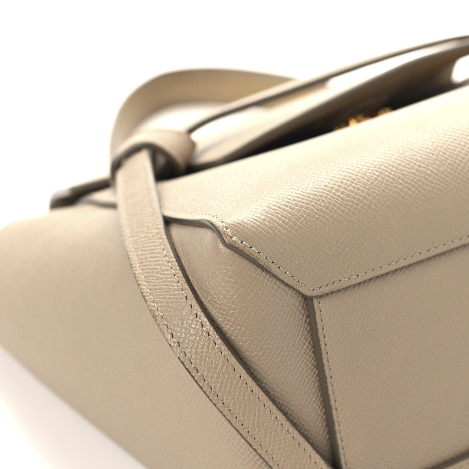 Celine Grained Calfskin Micro Belt Bag Light Taupe 9 of 14