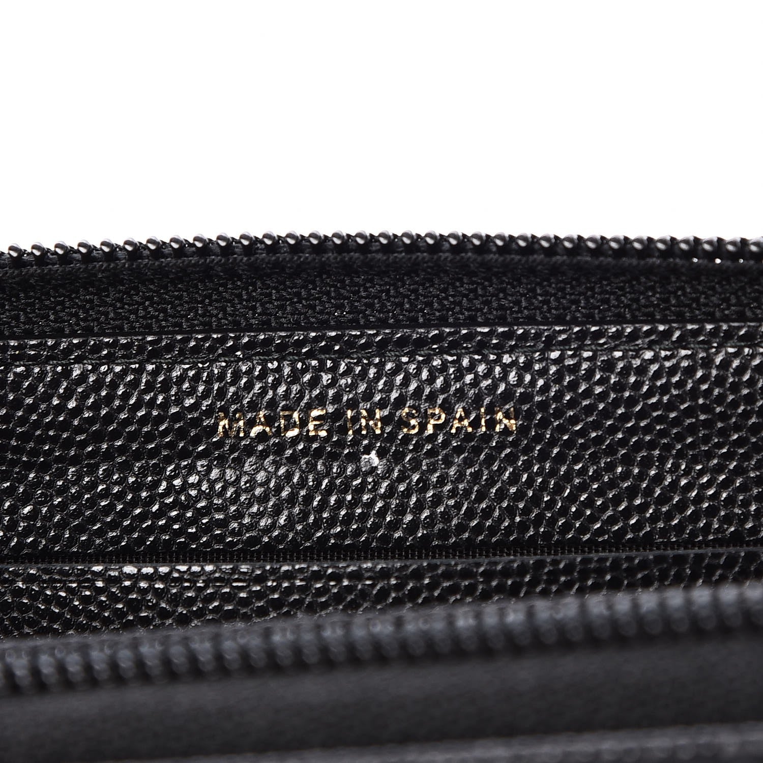 Chanel Caviar Quilted Boy Small Zip Around Wallet Black 6 of 10