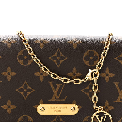 Louis Vuitton Monogram Lily Wallet On Chain 1 of 9