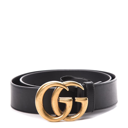 Gucci Calfskin Double G 40mm Belt 90 36 Black 1 of 10