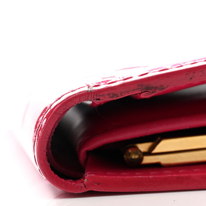 Louis Vuitton Vernis French Purse Wallet Fuchsia 7 of 8