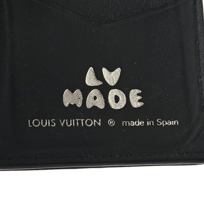 Louis Vuitton X NIGO Taurillon Monogram Denim Drip Pocket Organizer Black 6 of 6