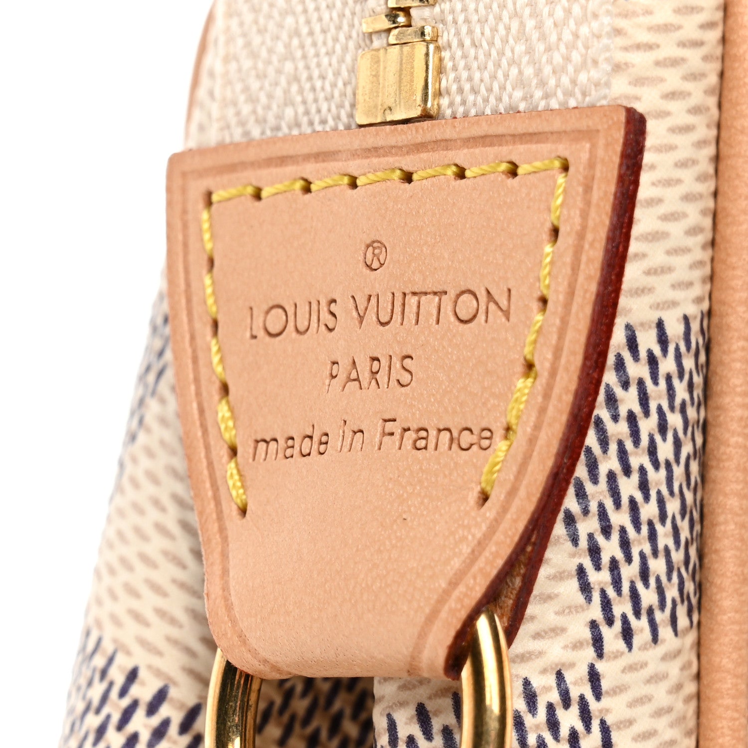 Louis Vuitton Damier Azur Eva Clutch 7 of 10
