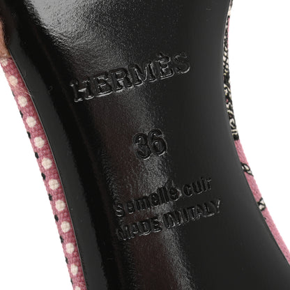 Hermes Mink Fur Oasis Sandals 36 Granit Pink 7 of 10