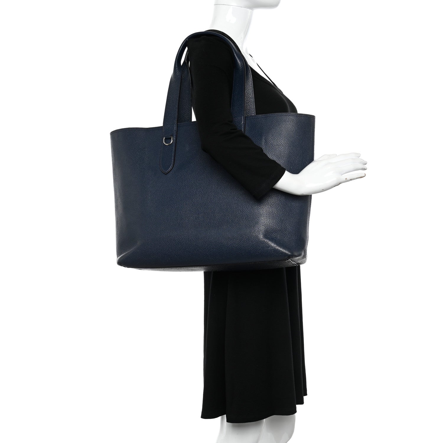 Louis Vuitton Taurillon Monogram Cobalt Cabas Voyage Marine 2 of 13