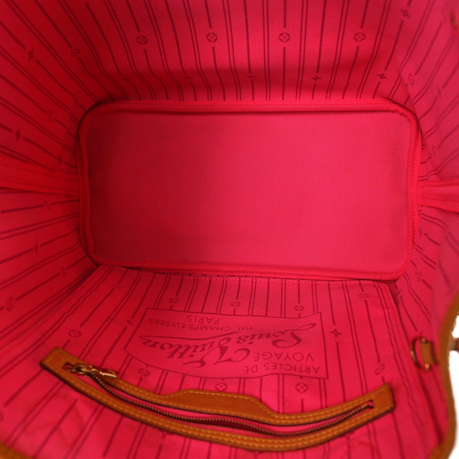 Louis Vuitton Monogram Roses Neverfull MM 5 of 13