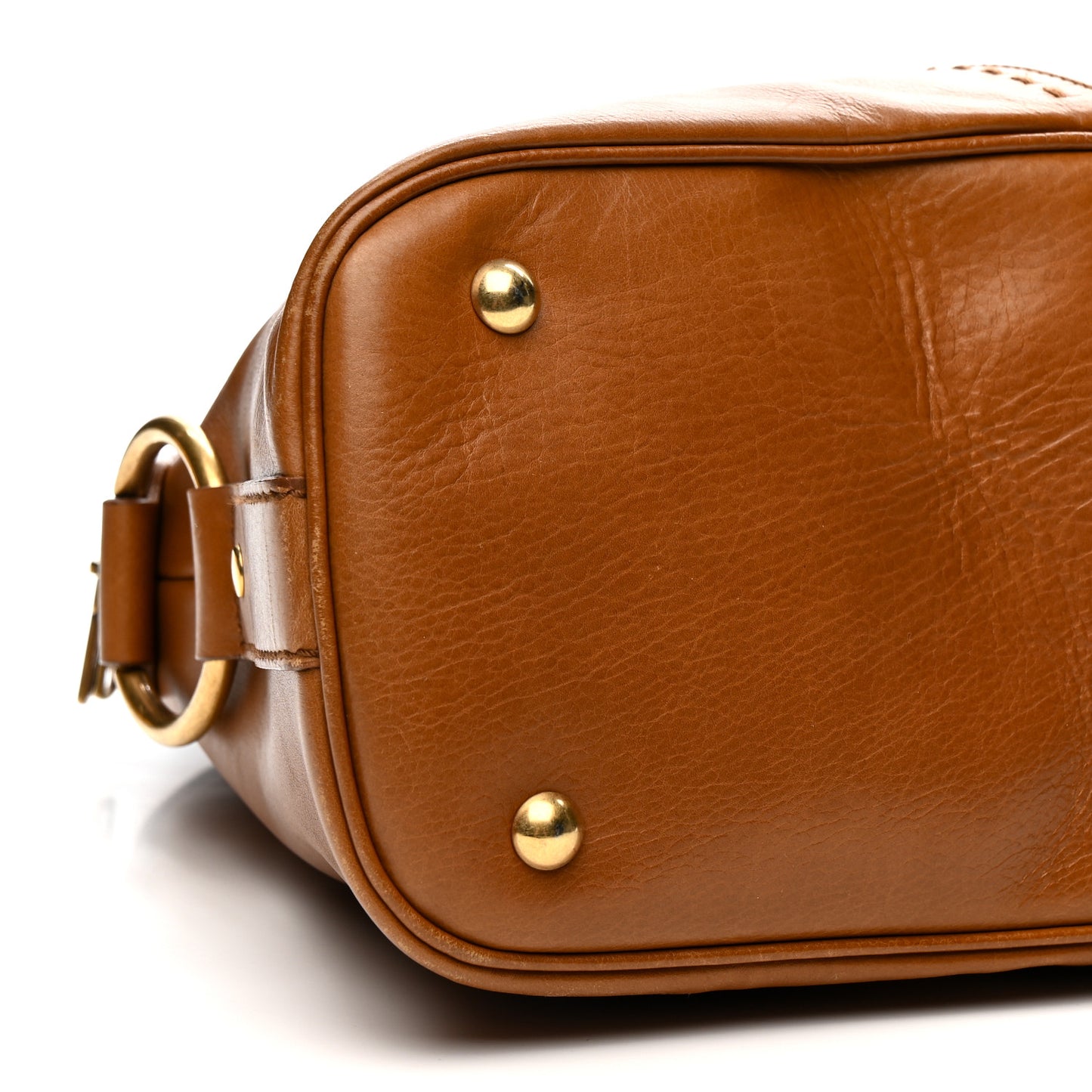 Calfskin Oversized Muse Brown