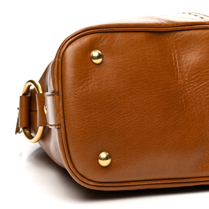 Saint Laurent Calfskin Oversized Muse Brown 9 of 10