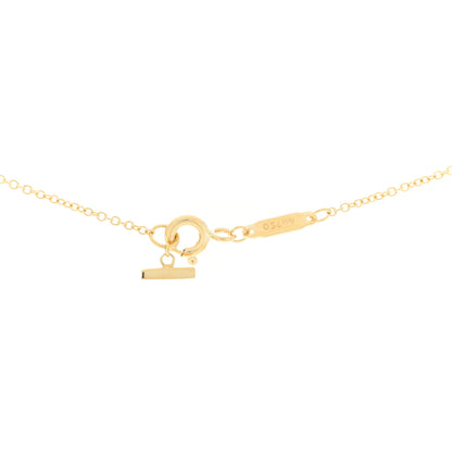 Tiffany 18K Yellow Gold Small T Smile Pendant Necklace 3 of 3