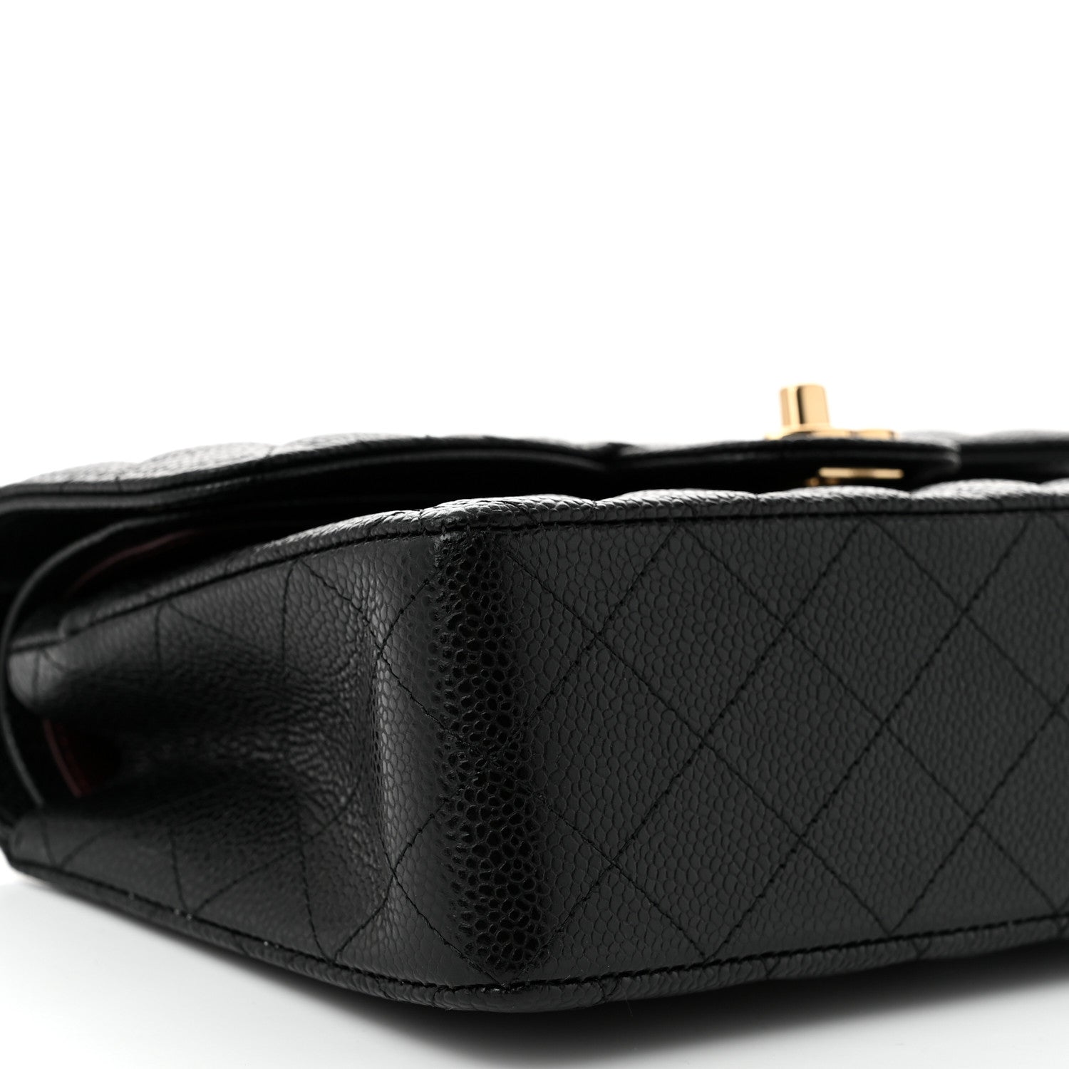 Chanel Caviar Quilted Small Double Flap Black 9 of 11
