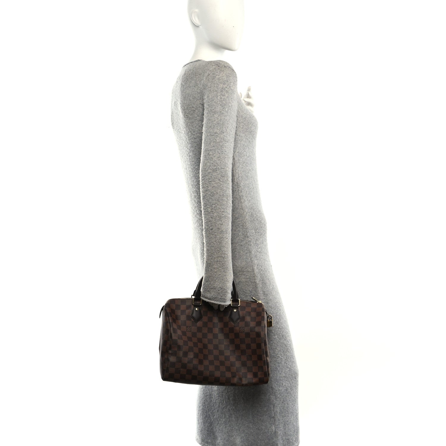 Louis Vuitton Damier Ebene Speedy 30 2 of 9