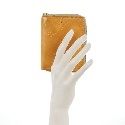 Louis Vuitton Vernis Broome Zip Wallet Beige 2 of 7