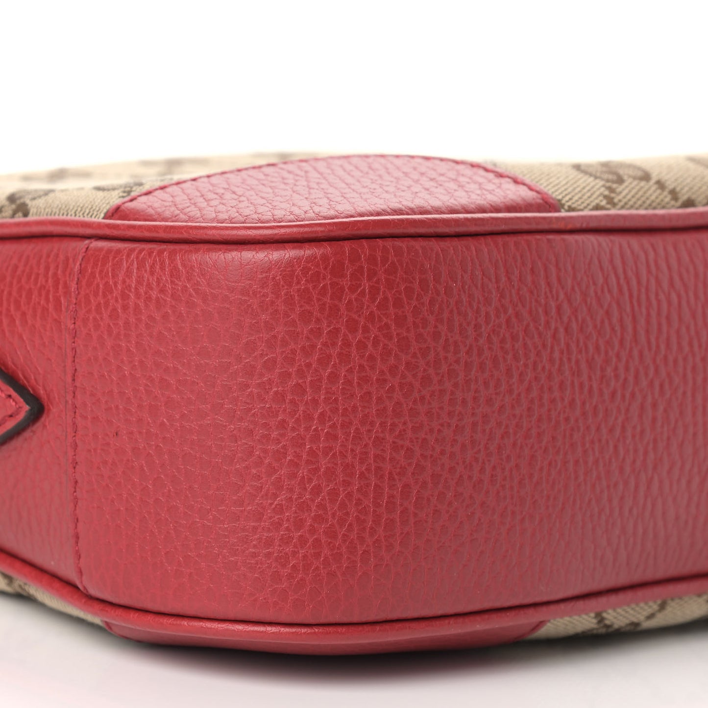 Monogram Mini Bree Messenger Bag Red