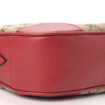 Gucci Monogram Mini Bree Messenger Bag Red 8 of 9