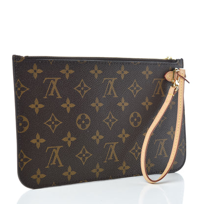 Louis Vuitton Monogram Neverfull MM GM Pochette 3 of 8