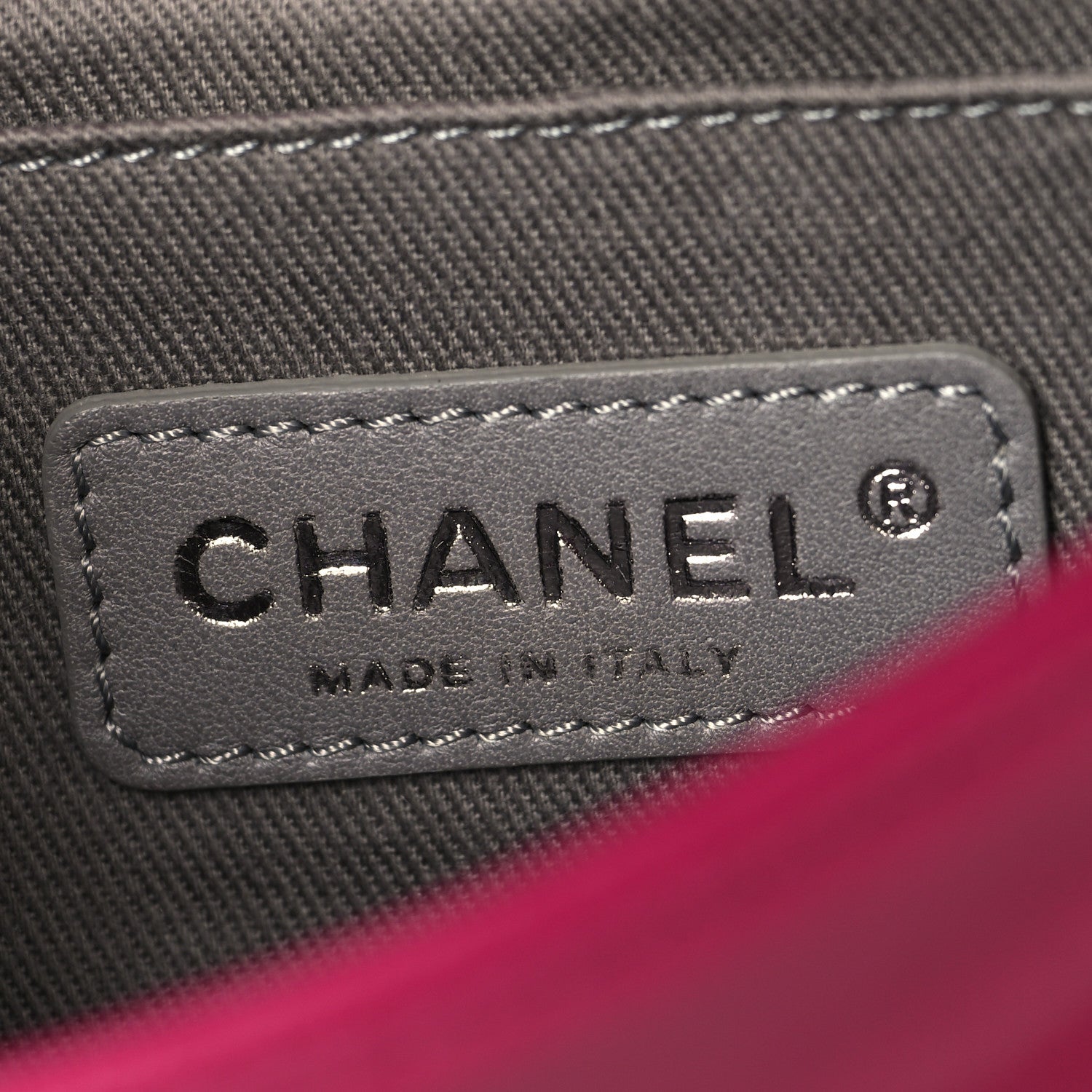 Chanel Velvet Quilted Small Boy Flap Fuchsia 6 of 10