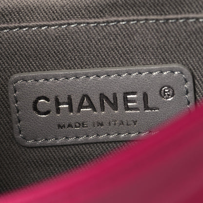 Chanel Velvet Quilted Small Boy Flap Fuchsia 6 of 10