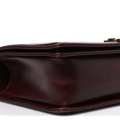Chanel Calfskin Quilted New Medium A Tale From Paris Salzburg Boy Flap Burgundy 8 of 9