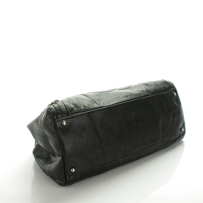 Chanel Glazed Caviar East West Modern Chain Tote Black 4 of 8