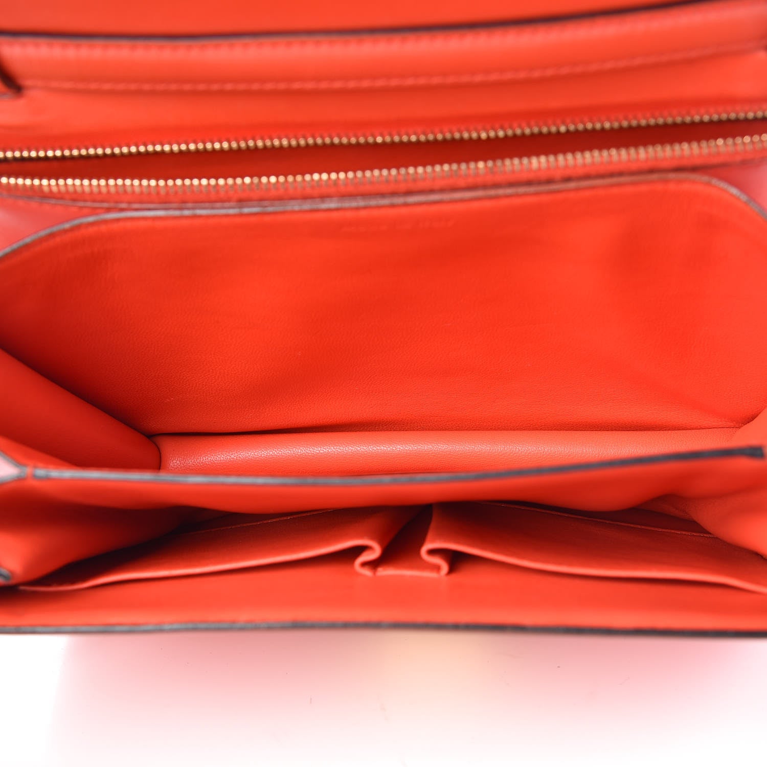 Celine Box Calfskin Medium Classic Box Flap Bag Poppy 7 of 14