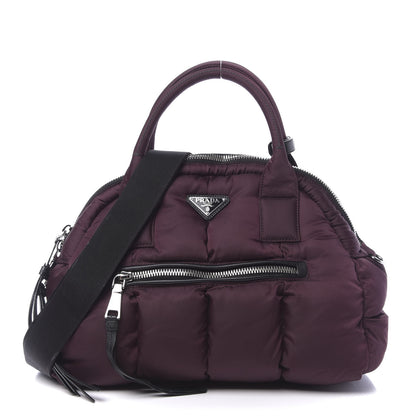 Prada Tessuto Nylon Bomber Bag Granato 1 of 14