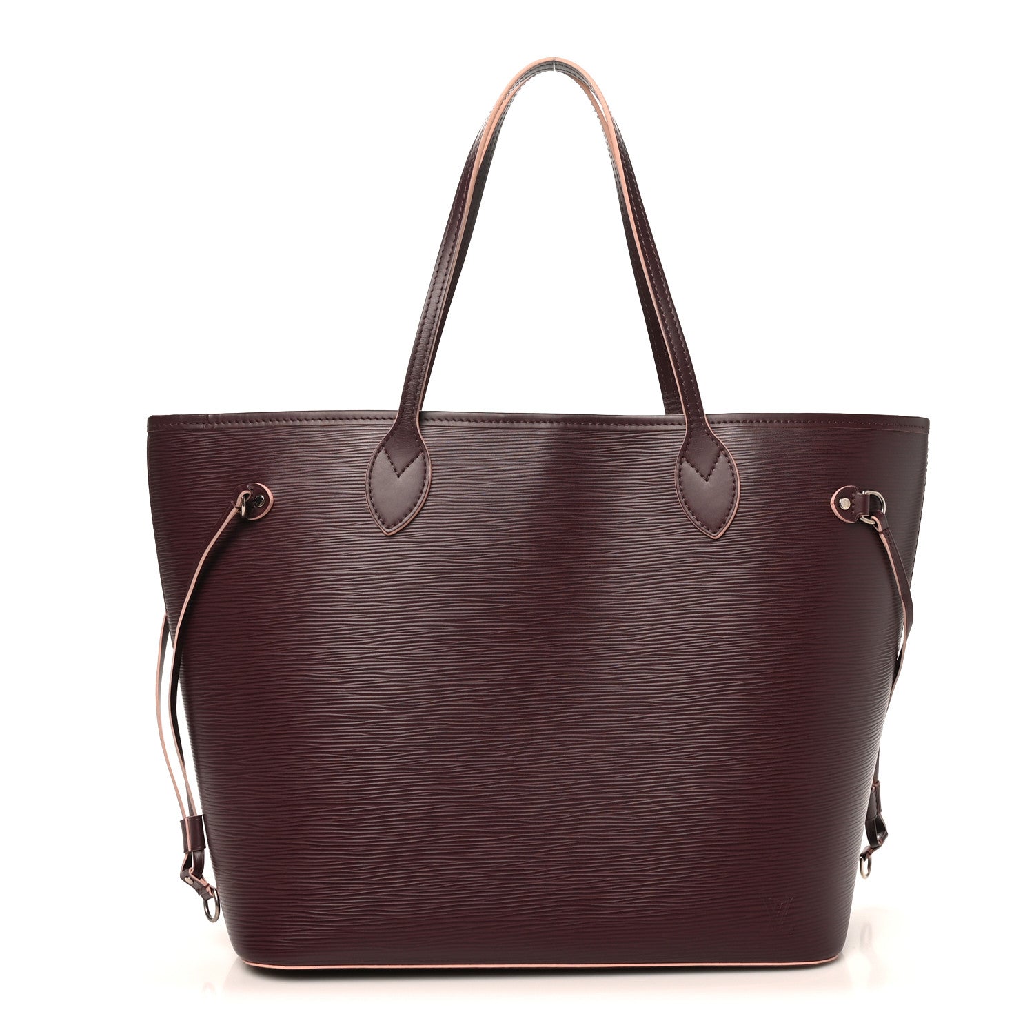Louis Vuitton Epi Neverfull MM Prune Rose Poudre 1 of 11