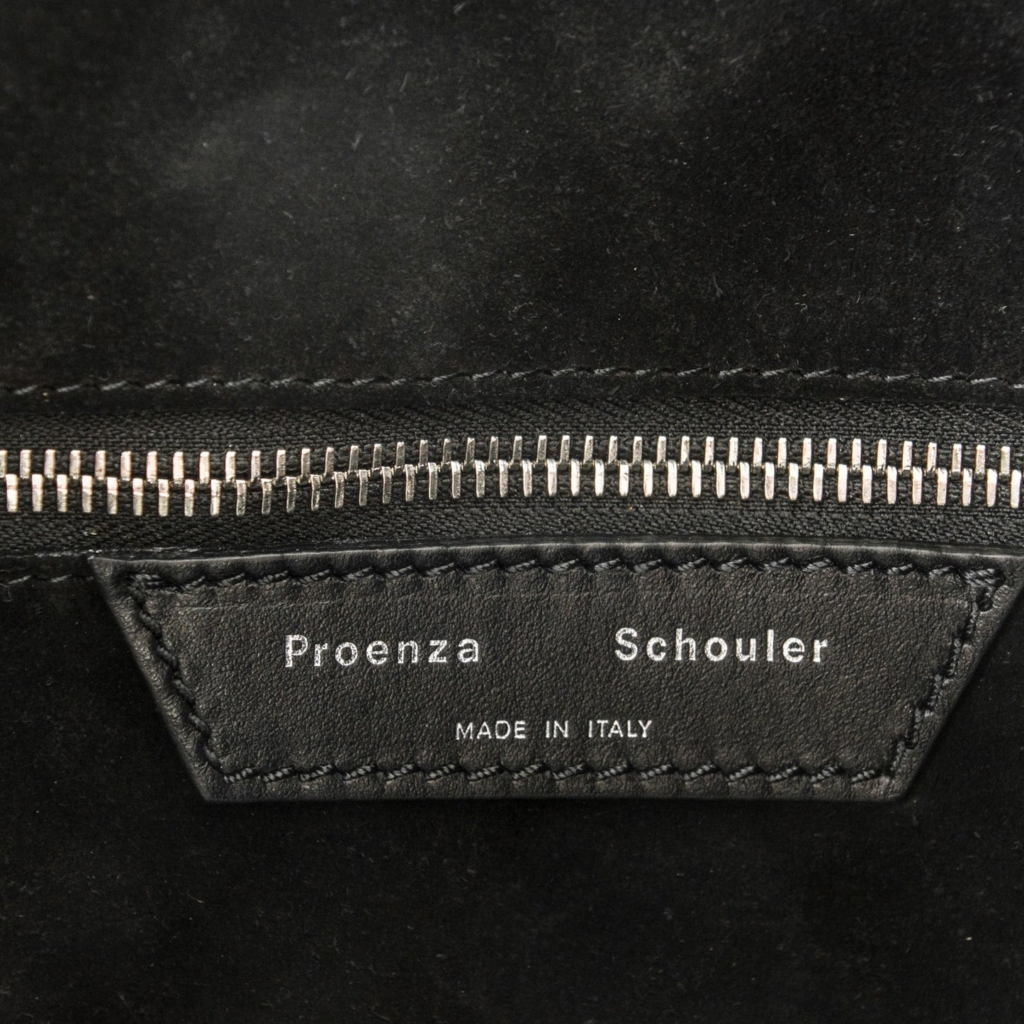 Soft Calf Medium Grommet Studded Tote Black